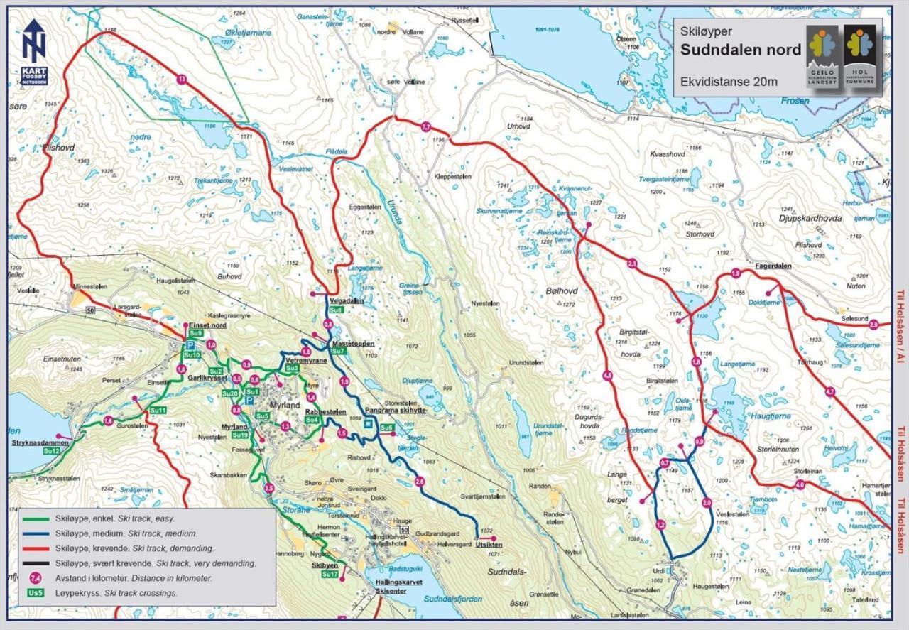 Birkelund Camping Geilo Esterno foto